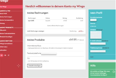 wingo kundencenter.